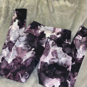 Gaiam purple leggings